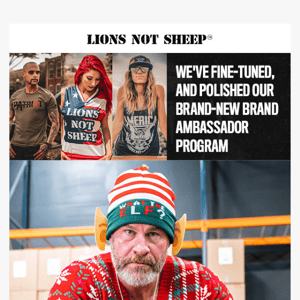 Become a Lions Not Sheep partner