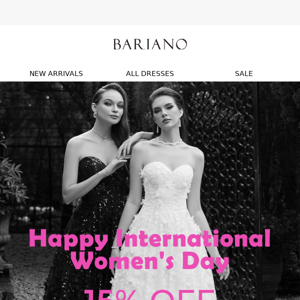 HAPPY INTERNATIONAL WOMEN'S DAY