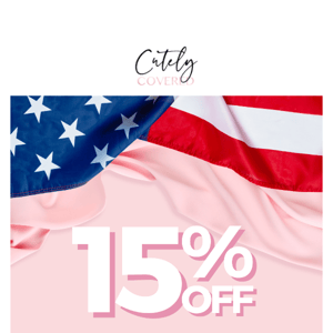 15% off + up to 75% extra discount ❤️🤍💙