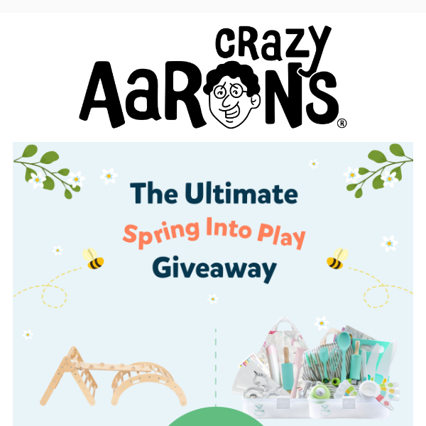 Prizes Inside! Spring Into Play Giveaway