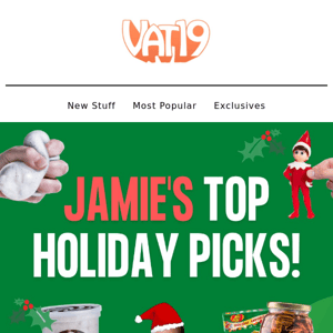 Jamie’s top holiday picks: don’t miss out! 