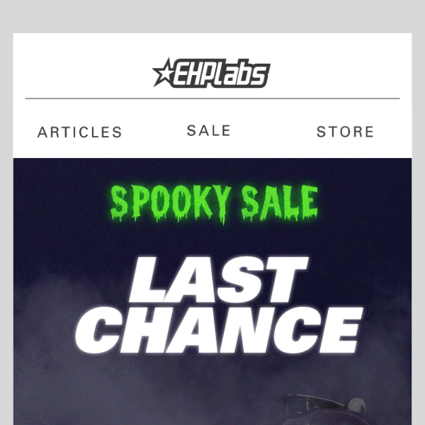 Final Hours To Save Up To 65%! Spooky Sale Ending Soon 😱