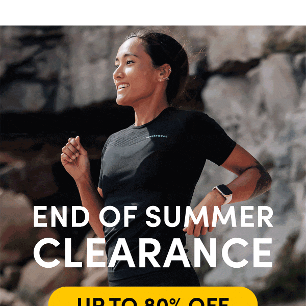 Save BIG in our end of summer clearance