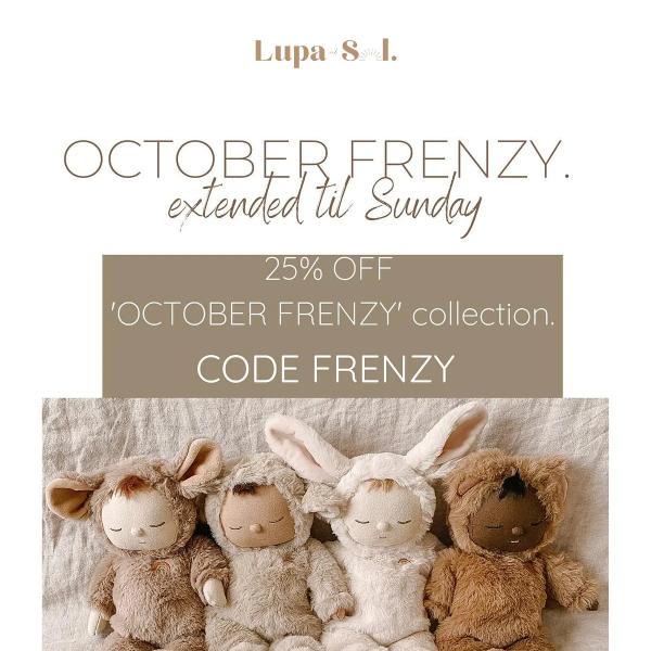 OCTOBER FRENZY EXTENDED