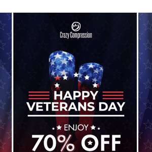 Salute to Service with 70% Off 🇺🇸