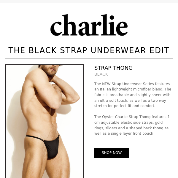 Charlie by matthew zink mens underwear  minimal series jockstrap – Charlie  By Matthew Zink