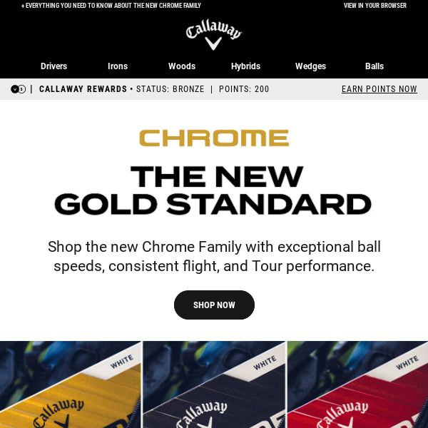 Shop The Chrome Family For Outstanding Tour Performance