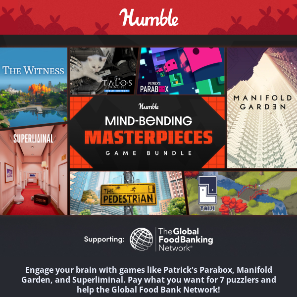 Get Patrick’s Parabox, The Witness & other mind-bending puzzlers! Ends Friday! 🌀