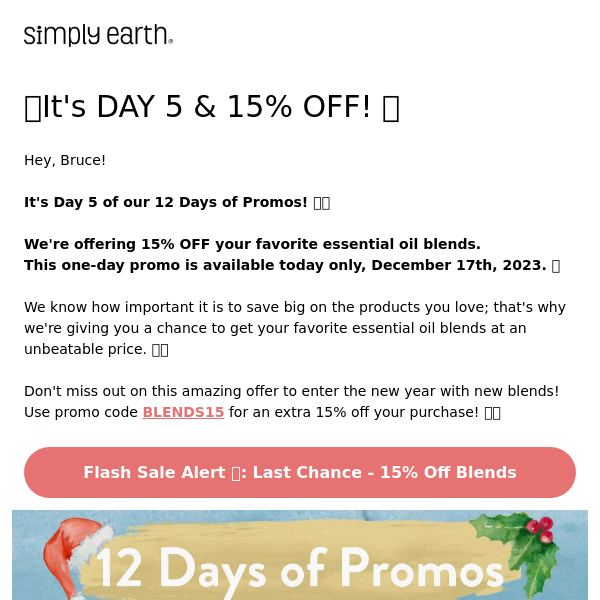 🎉 [OPEN] to Find Out TODAY'S Promo!