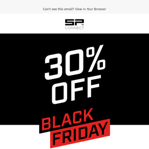 SP Connect | 💥 BLACK FRIDAY IS HERE 💥