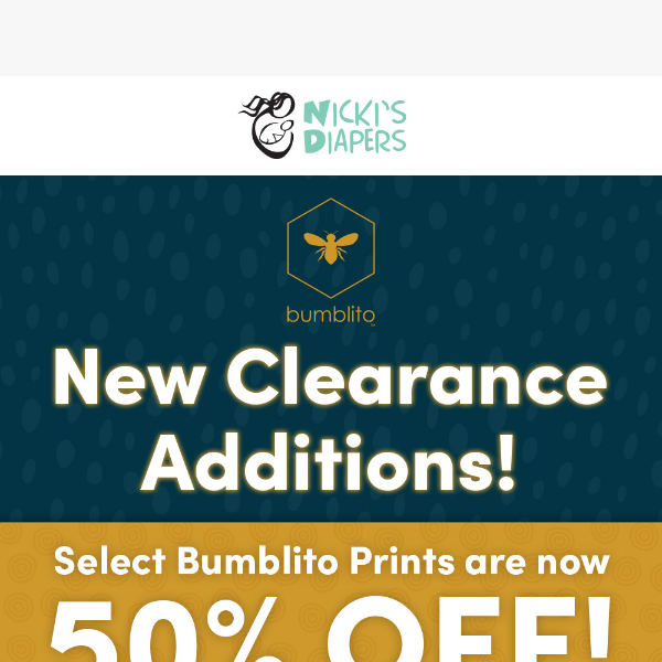 Bumblito 🐝 up to 50% off Clearance!