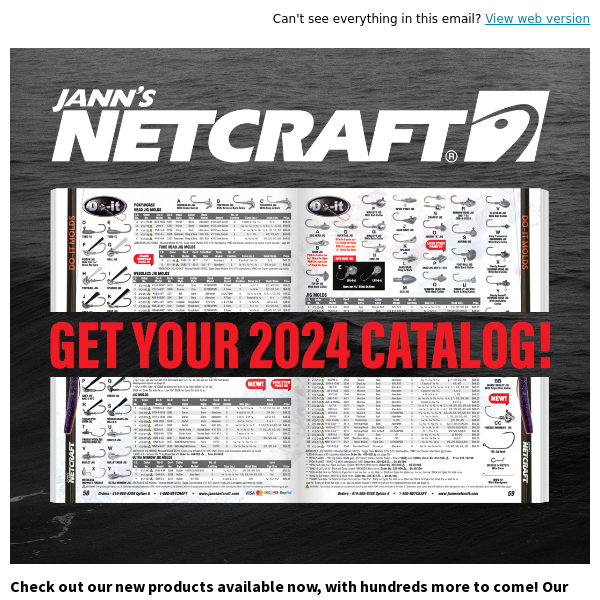 Have You Received Your 2024 Netcraft Catalog?