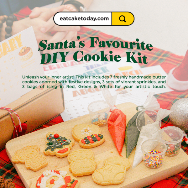 Here's Santa's Favourite DIY Cookie Kit! 🛠️🍪