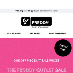 Our Outlet Sale is LIVE