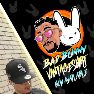 BAD BUNNY BABY!!! OUR NEW BAD BUNNY VINTAGE TEE IS HERE GRAB IT WHILE SUPPLIES LAST