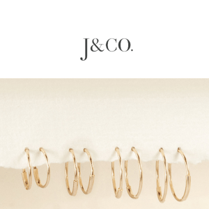 NEW: 14K Solid Gold Barbells and Hoops