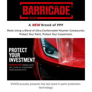 New PPF! | Barricade Paint Protection Film 🚗 | VViViD