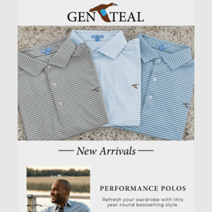 Just in: New Arrivals for Spring