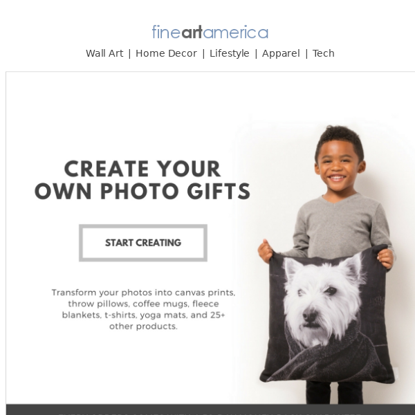 Create Your Own Photo Gifts!