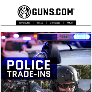 Grab A Great Deal On The Latest Police Trade-Ins!