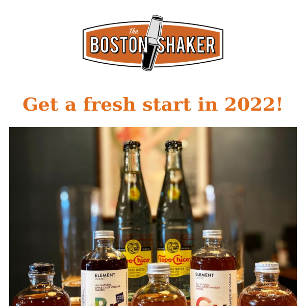 Happy New Year from The Boston Shaker!