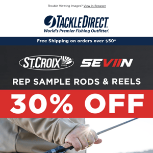 30% Off St. Croix Rep Samples