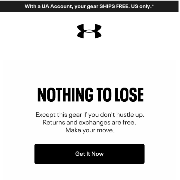 This might be your last chance... - Under Armour