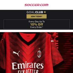 New Arrival: PUMA AC Milan 23/24 Home Jersey