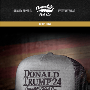 Ready to Make America Great Again? Rep your pride 🇺🇸👏