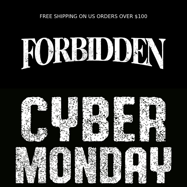 Cyber Monday: Last major sale this year!