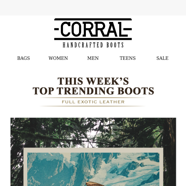 This week's top trending boots 👢