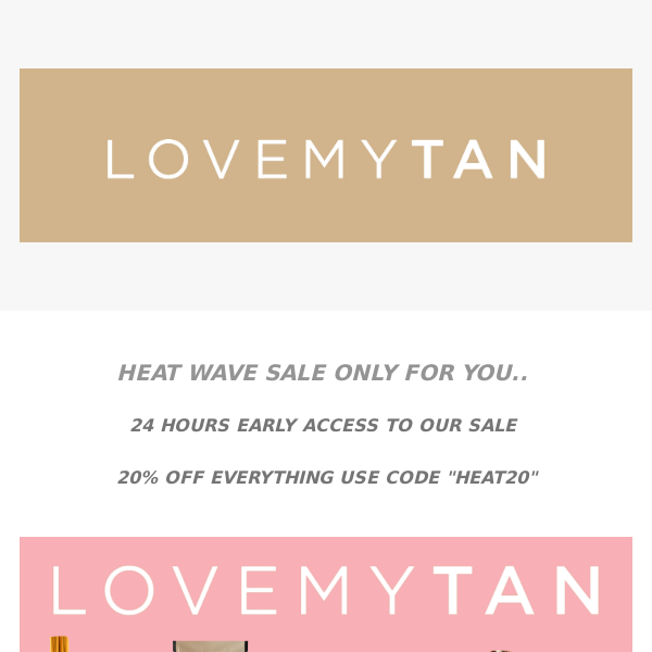 HEATWAVE SALE ✨🤎