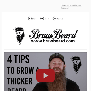 4 tips to grow a thicker beard