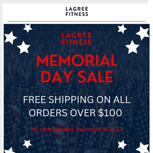 Memorial Day Weekend FREE SHIPPING Sale