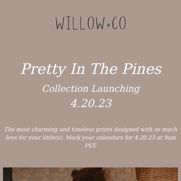 Willow + Co X Pretty In The Pines Coming 4.20.23