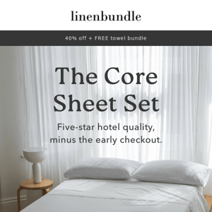 Our Spring Fav: The Core Sheet Set