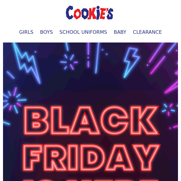 Black Friday Magic: Treat Your Little Ones to Irresistible Savings!