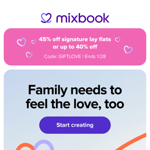 Don't Forget Your Fam on Valentine's Day