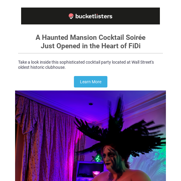 Inside look at Haunted Soirée: A Macabre Cocktail Party🍸