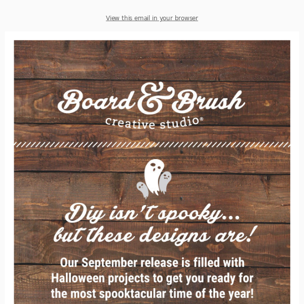 🎃 Spooktacular new designs from Board & Brush!