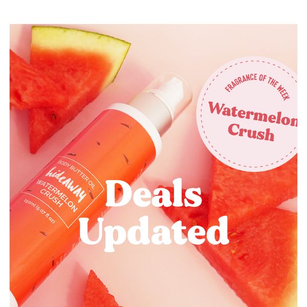 Juicy New Watermelon Deals 🍉❤️