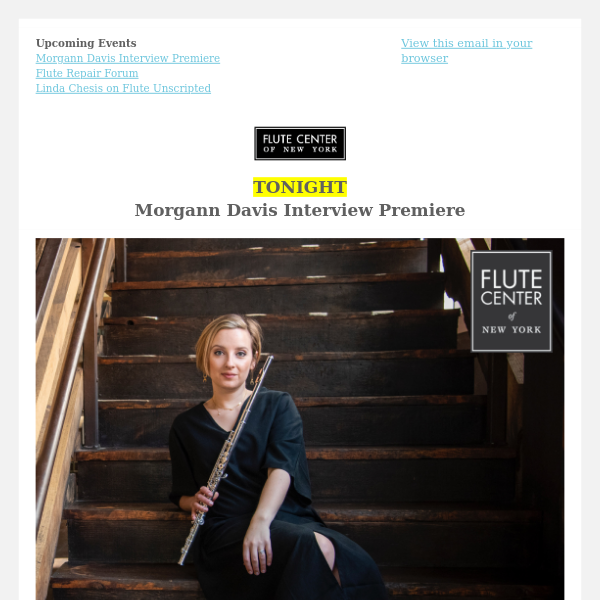 Morgann Davis Interview Premiere ⭐