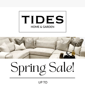 Its Here!!  Big Spring Sale