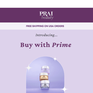 Now you can Buy with Prime! ✨