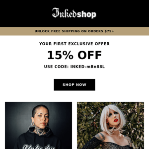 Hey Inked Shop, did you forget something?