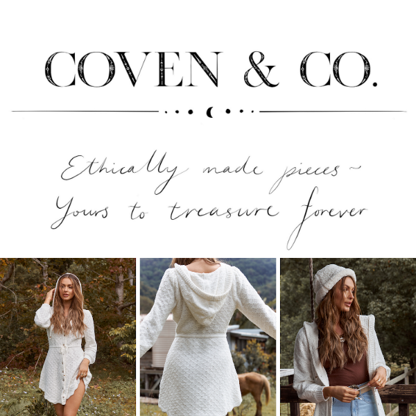 Coven's most popular piece ever, is back in stock!
