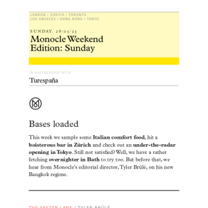 The Monocle Weekend Edition – Sunday 28 May 2023