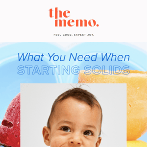 What You Need When Starting Solids