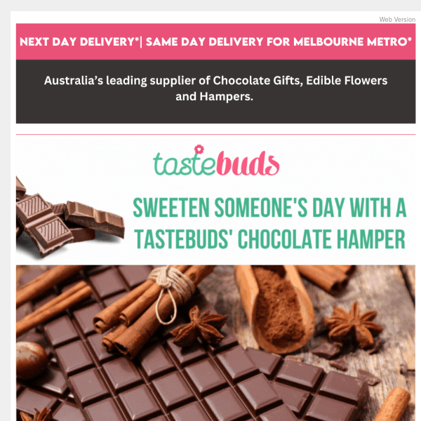 🍯 Discover a Chocolate Wonderland with Tastebuds' Exquisite Hampers 🍯