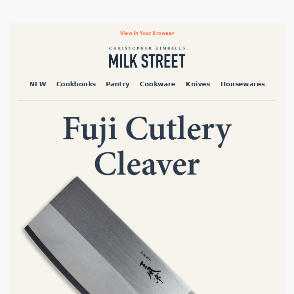 Fuji Cutlery FA-70 Chinese-Style Cleaver